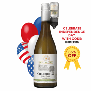 Chardonnay Non-Alcoholic Wine W/ 50MG liquid THC (CASE OF 6)