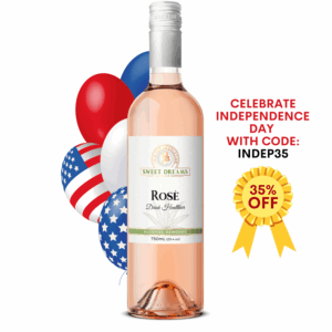 Rose’ Non-Alcoholic Wine (CASE OF 6)