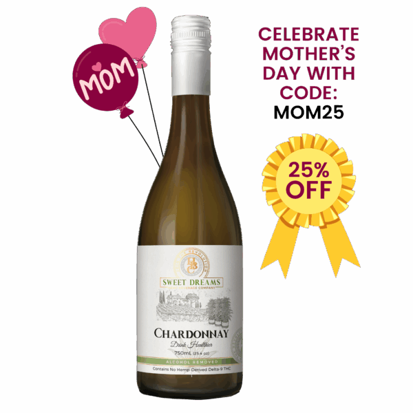 Chardonnay Non-Alcoholic Wine (CASE OF 6)