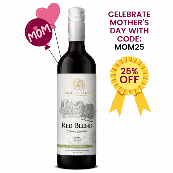 Red Blend Non-Alcoholic Wine (CASE OF 6)
