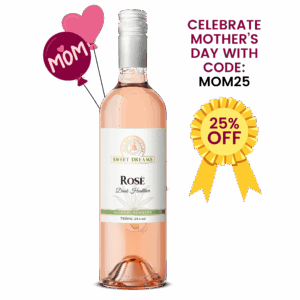 Rose’ Non-Alcoholic Wine (CASE OF 6)